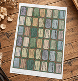 Cut Apart Stickers Sheet - Labels - STK-44