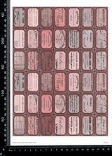 Cut Apart Stickers Sheet - Labels - STK-45