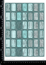 Cut Apart Stickers Sheet - Labels - STK-46