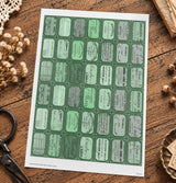 Cut Apart Stickers Sheet - Labels - STK-48