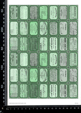 Cut Apart Stickers Sheet - Labels - STK-48
