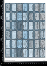 Cut Apart Stickers Sheet - Labels - STK-49