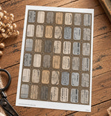 Cut Apart Stickers Sheet - Labels - STK-52