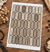 Cut Apart Stickers Sheet - Labels - STK-53