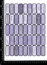 Cut Apart Stickers Sheet - Labels - STK-54