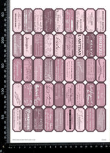 Cut Apart Stickers Sheet - Labels - STK-55