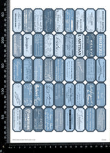Cut Apart Stickers Sheet - Labels - STK-56