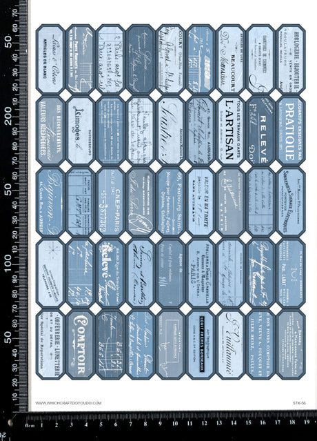 Cut Apart Stickers Sheet - Labels - STK-56
