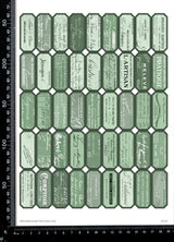 Cut Apart Stickers Sheet - Labels - STK-57