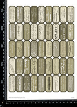 Cut Apart Stickers Sheet - Labels - STK-58