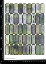Cut Apart Stickers Sheet - Labels - STK-6