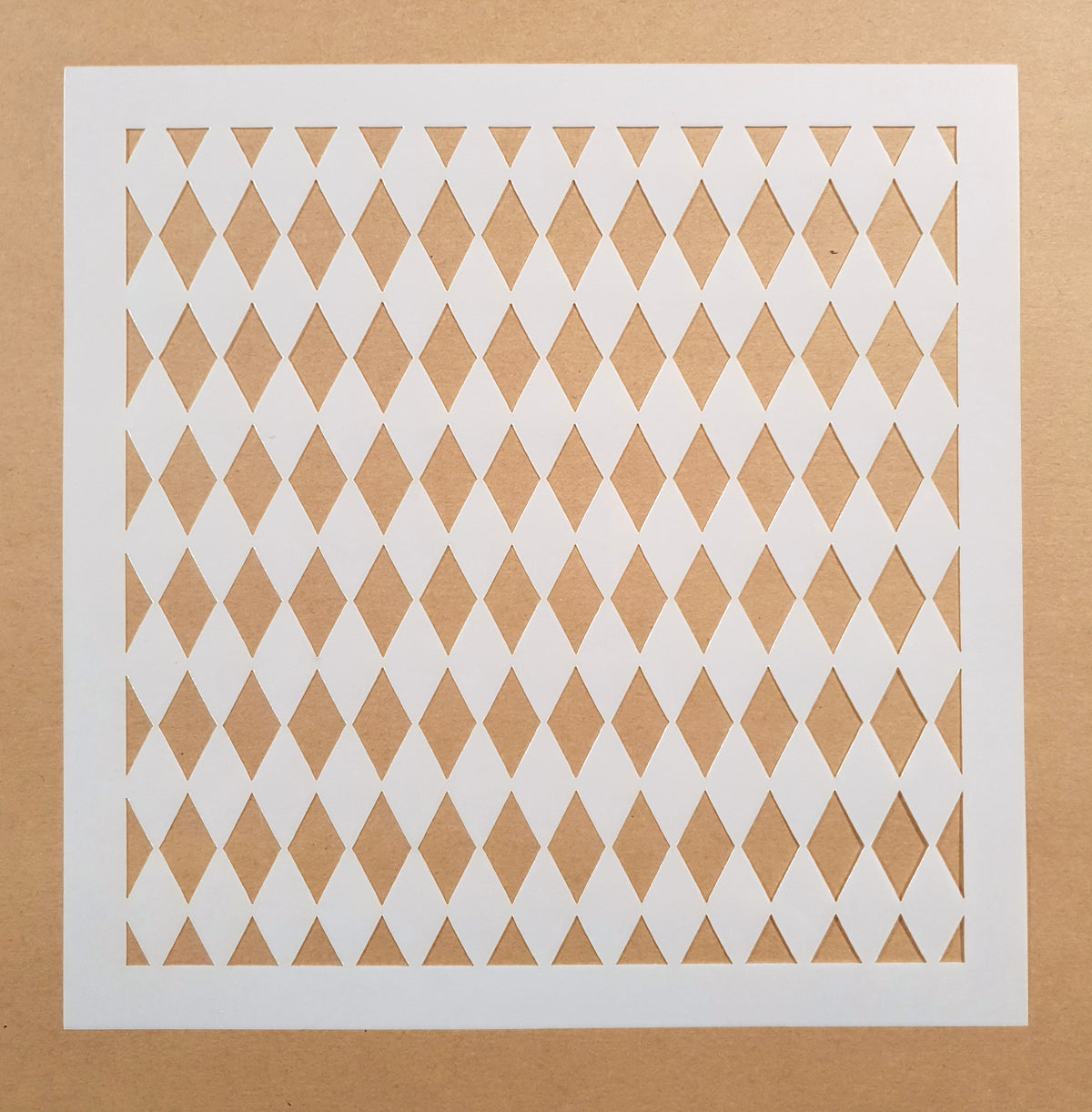 CLEARANCE - Harlequin - A - Stencil - 200mm x 200mm - DR