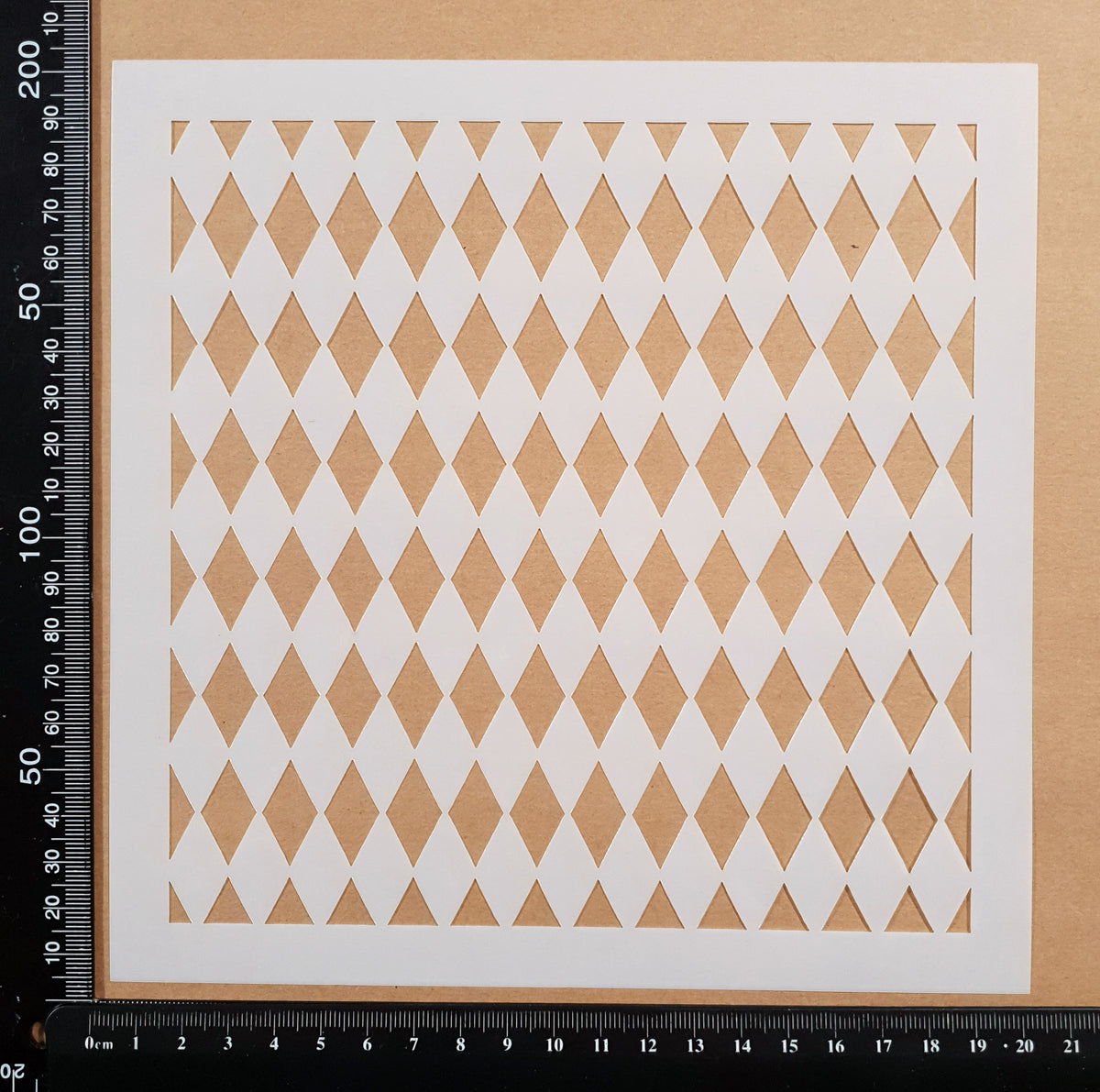 CLEARANCE - Harlequin - A - Stencil - 200mm x 200mm - DR