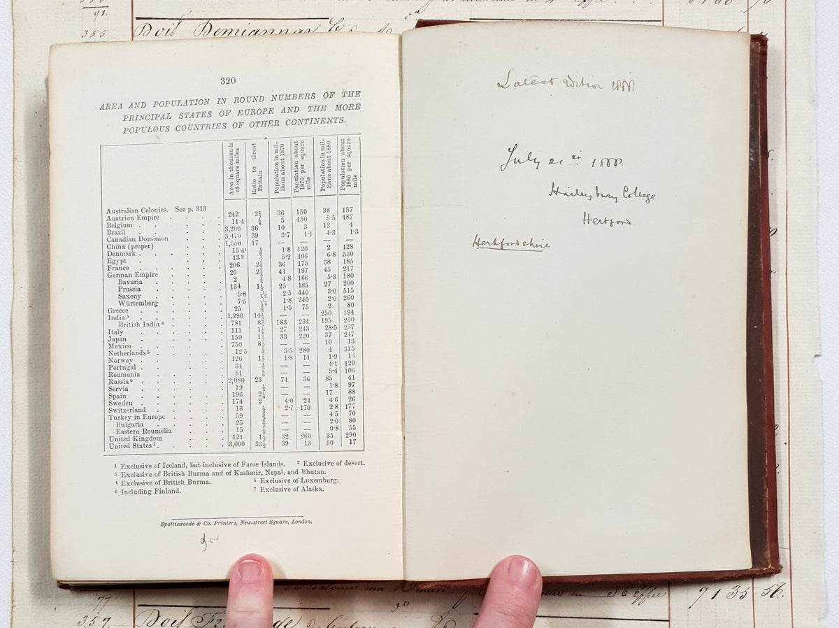 Authentic 1886 Victorian Book - DW