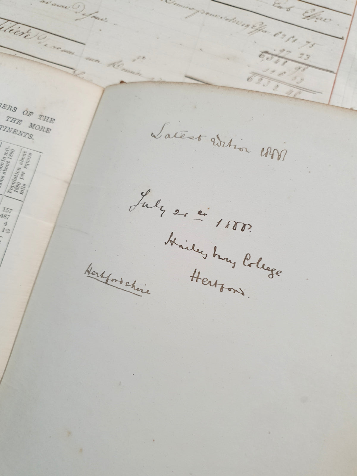 Authentic 1886 Victorian Book - DW