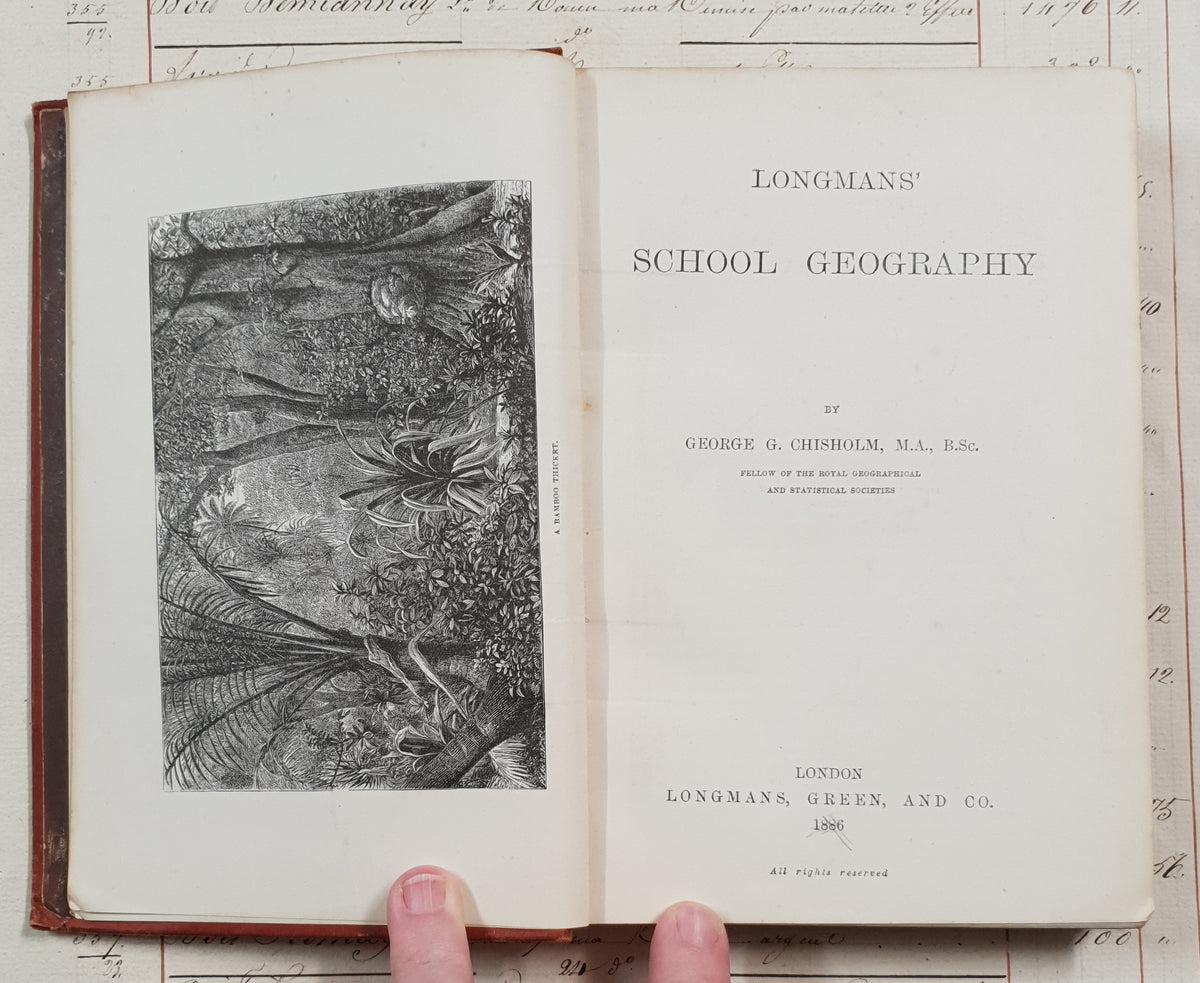 Authentic 1886 Victorian Book - DW