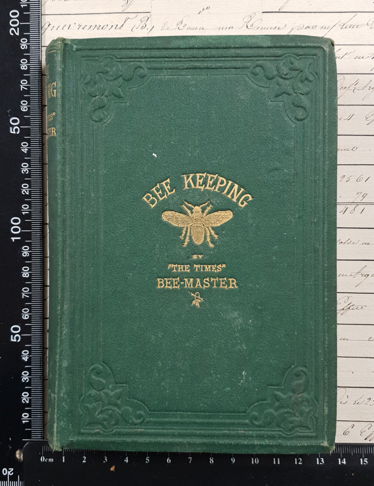 Antique 1864 Bee-Keeping Book – “The Times” Bee-Master – First Edition - DX