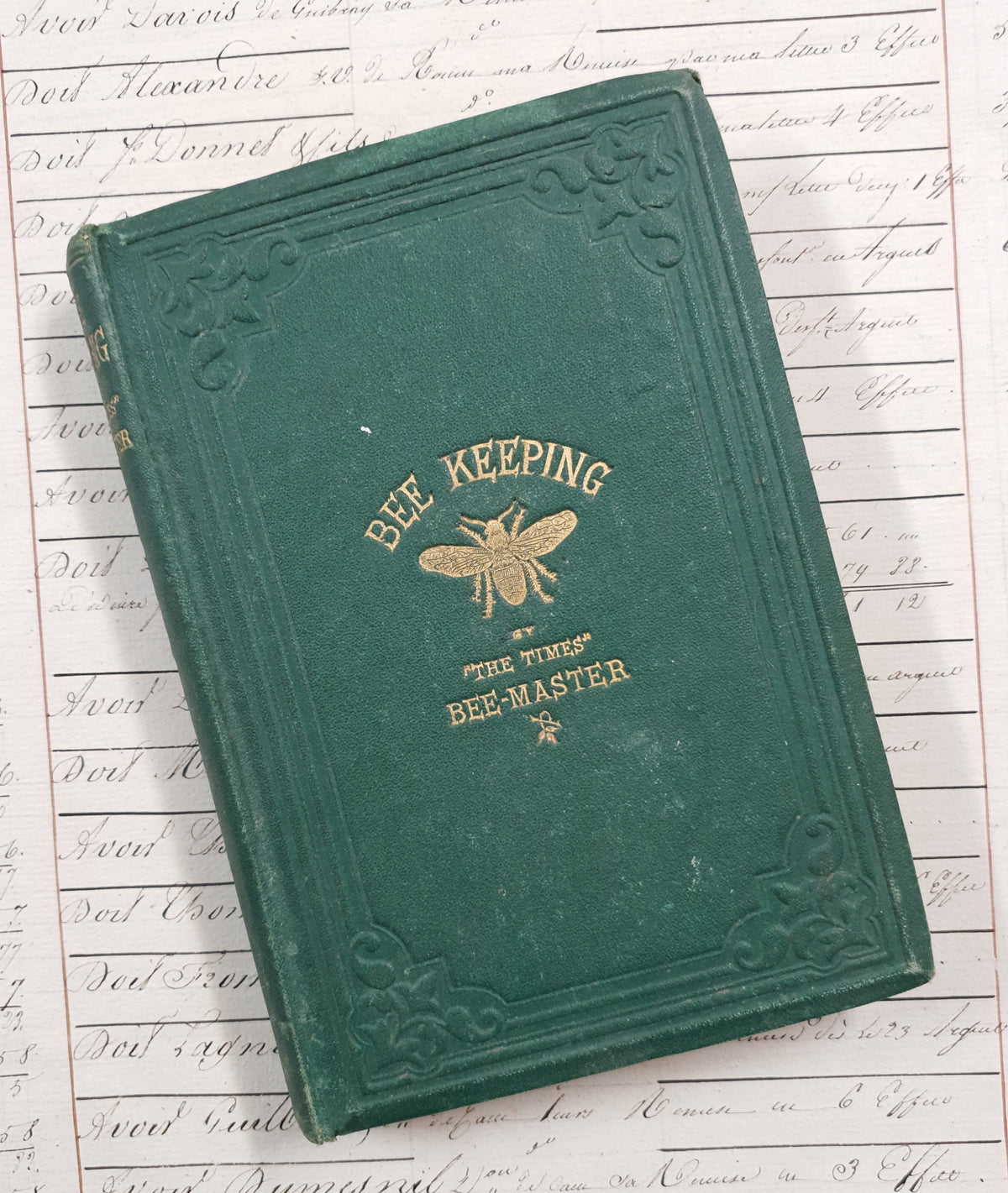 Antique 1864 Bee-Keeping Book – “The Times” Bee-Master – First Edition - DX