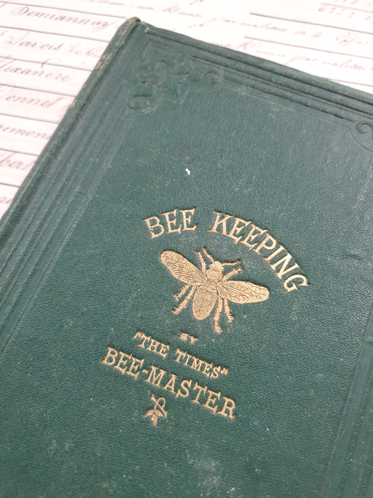 Antique 1864 Bee-Keeping Book – “The Times” Bee-Master – First Edition - DX