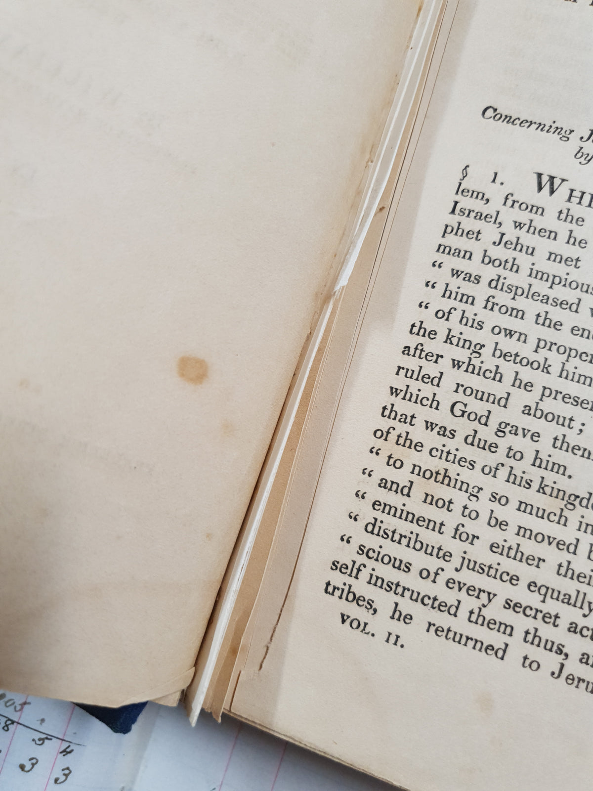 The Whole Genuine Works of Flavius Josephus – Antique Book – Volume II - DZ