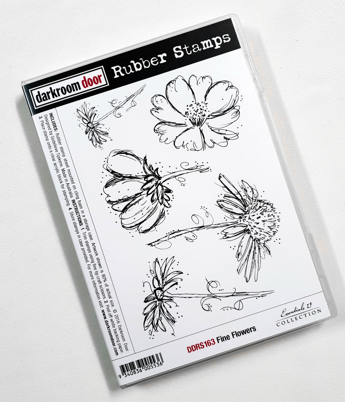 Darkroom Door - Stamps - DDRS163 - Fine Flowers