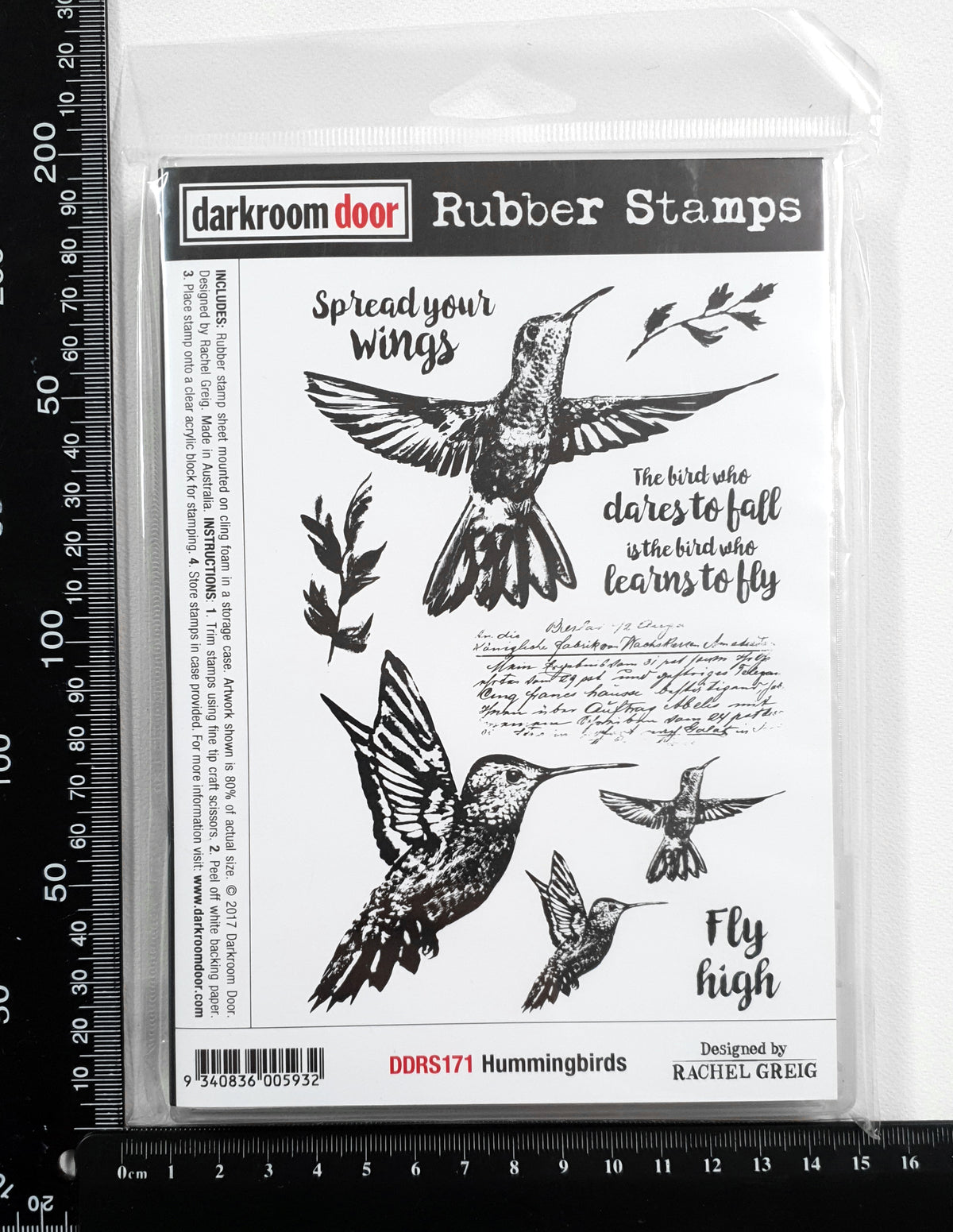 Darkroom Door - Stamps -  DDRS171 - Hummingbirds