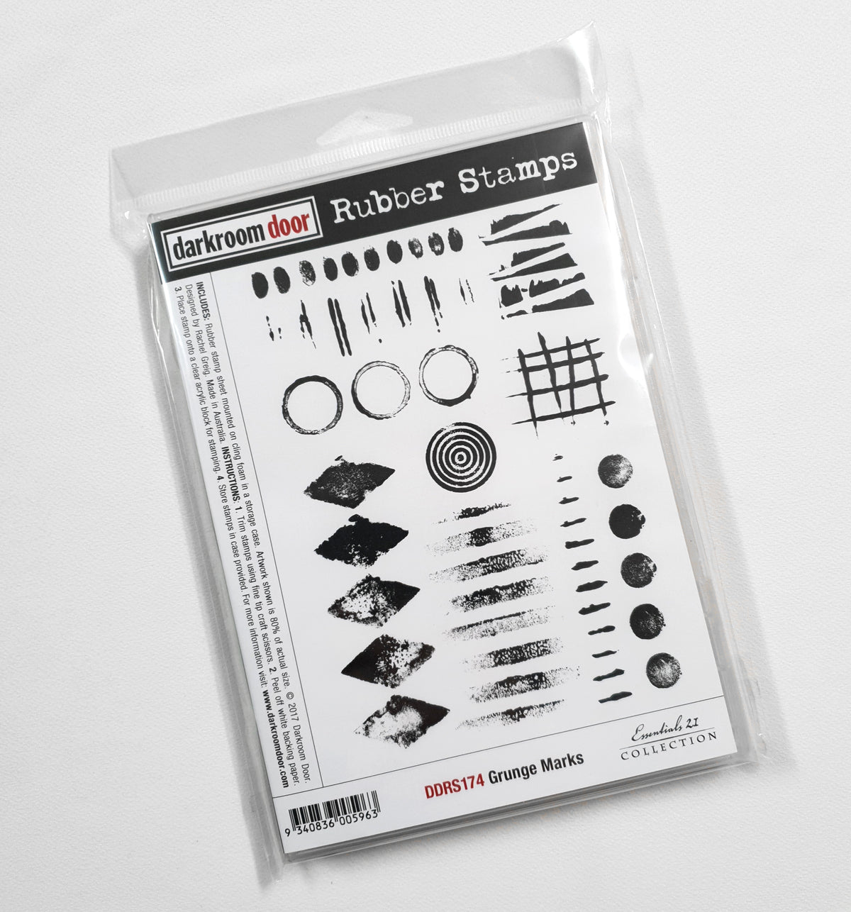 Darkroom Door - Stamps - DDRS174 - Grunge Marks