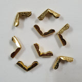 Decorative Metal Corners - Set of 8
