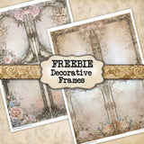 FREEBIE - Decorative Frames - Set One - DI-10343 - Digital Download