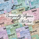 Dragonfly Papers - Set One - DI-10247 - Digital Download