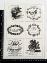 Dress My Craft Transfer Me – Vintage Tiles #8