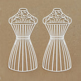 Laser Cut Dressform - Set of 2