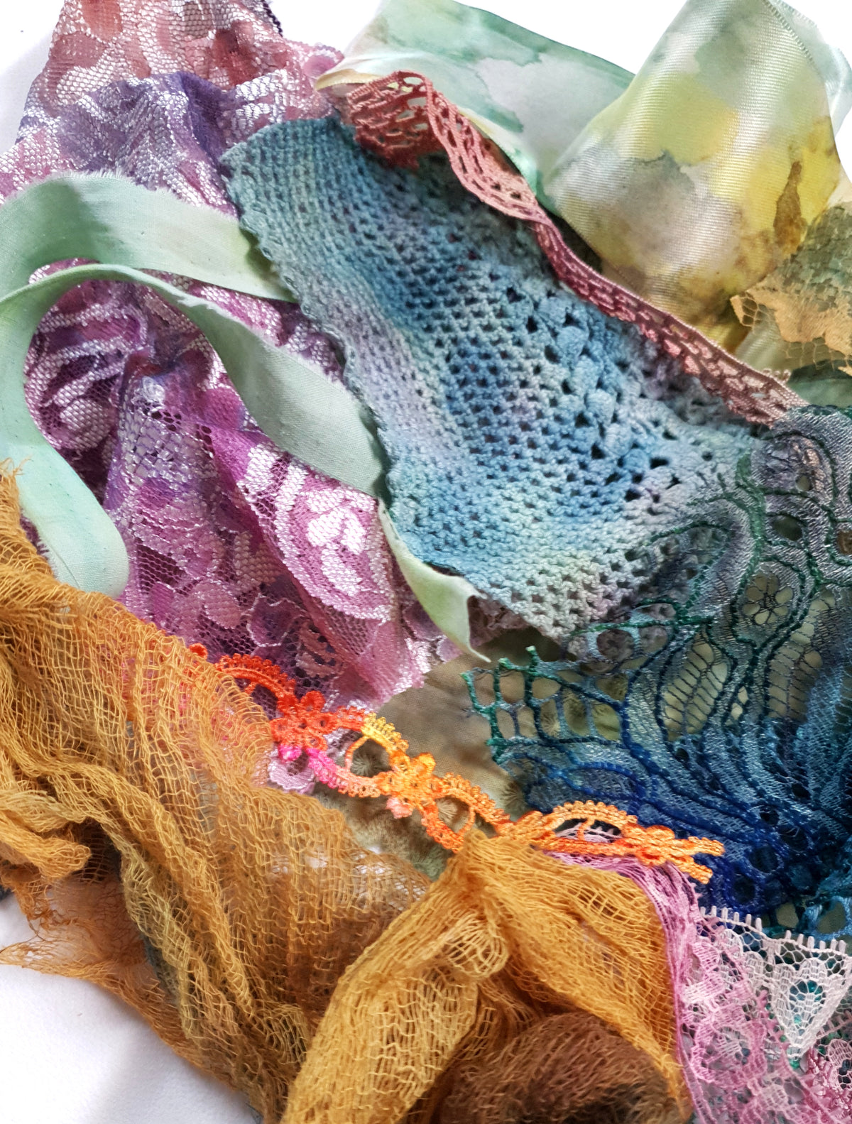 Hand Dyed Fabric & Scraps Collection - DS