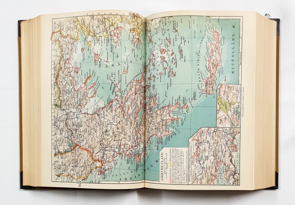 Authentic Vintage German Book - EA