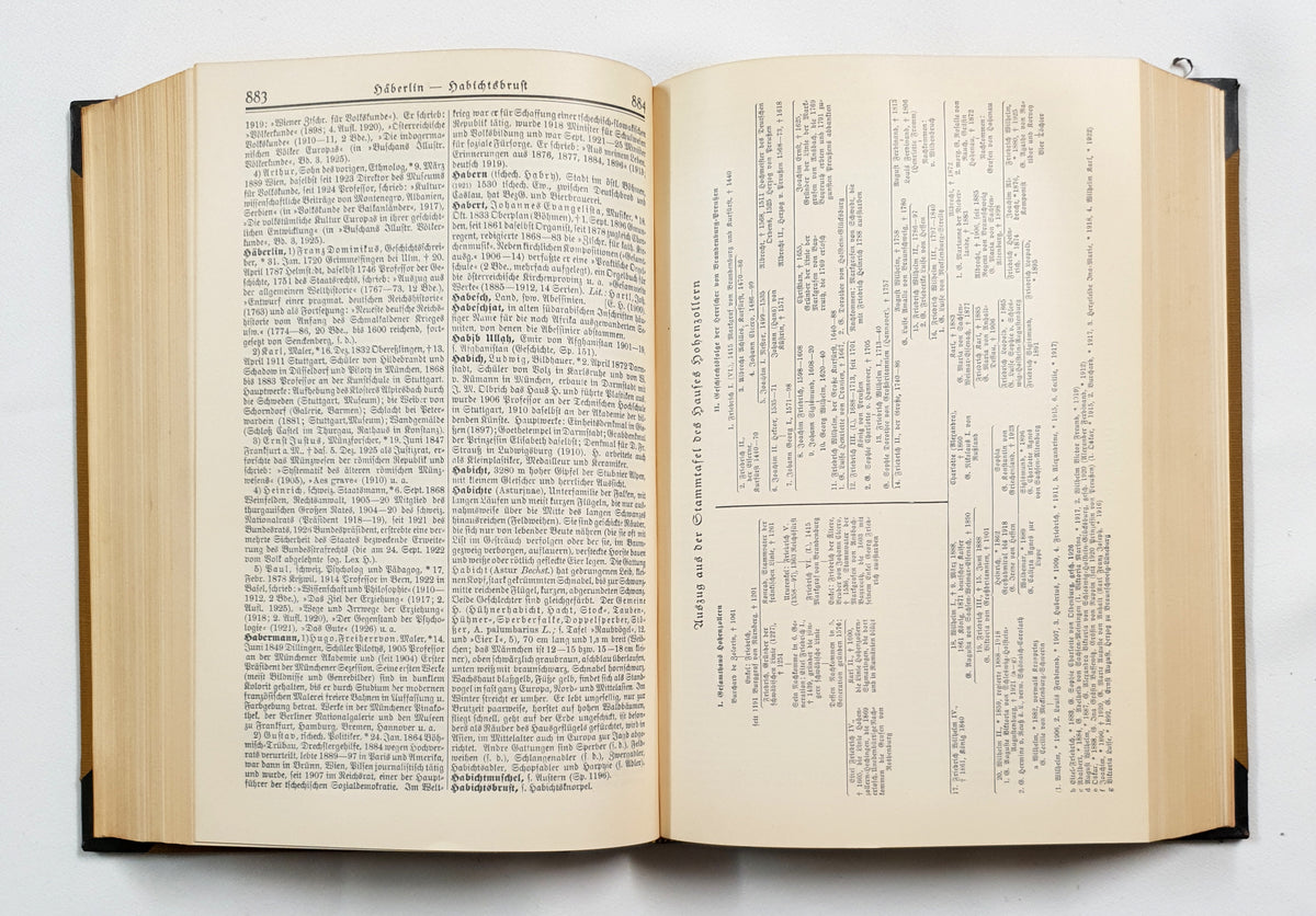 Authentic Vintage German Book - EA