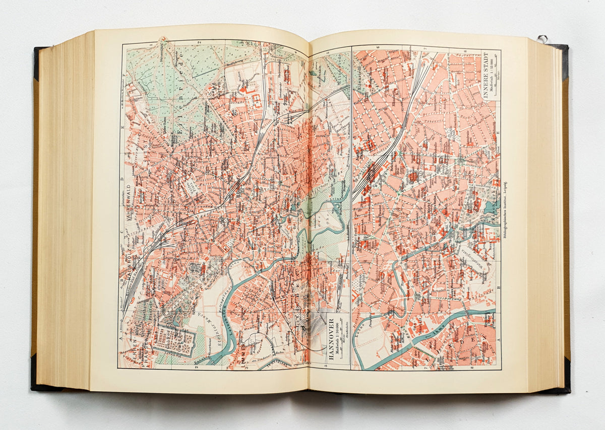 Authentic Vintage German Book - EA