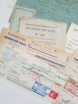 Authentic Vintage/Antique Document Pack - EC