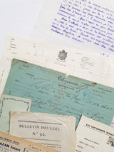 Authentic Vintage/Antique Document Pack - EC