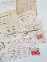 Authentic Vintage/Antique Document Pack - EC