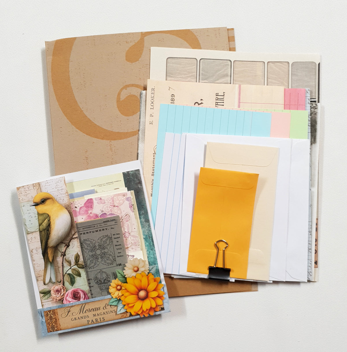 Motherloads Handmade Journal & Ephemera Pack - ED - Selected at Random
