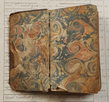 Authentic Antique French Book - EL