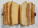 Handmade leather-bound Journal - ER