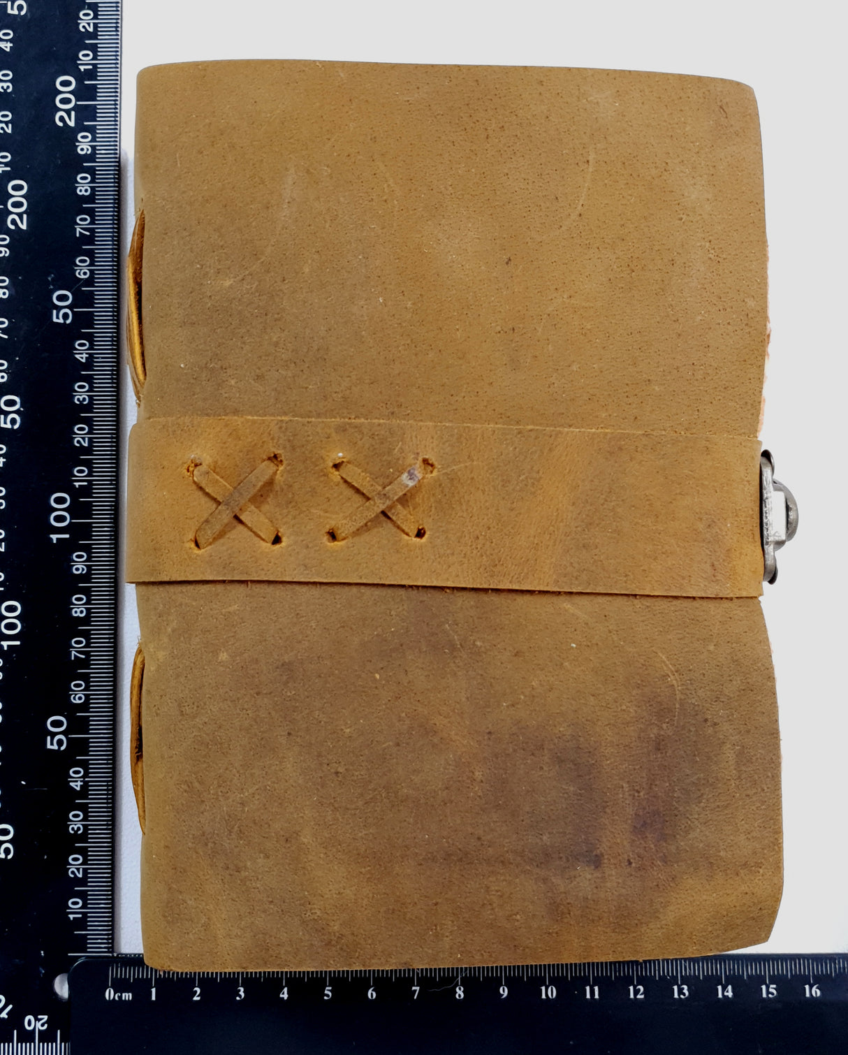 Handmade leather-bound Journal - ER