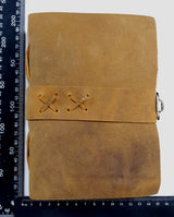 Handmade leather-bound Journal - ER