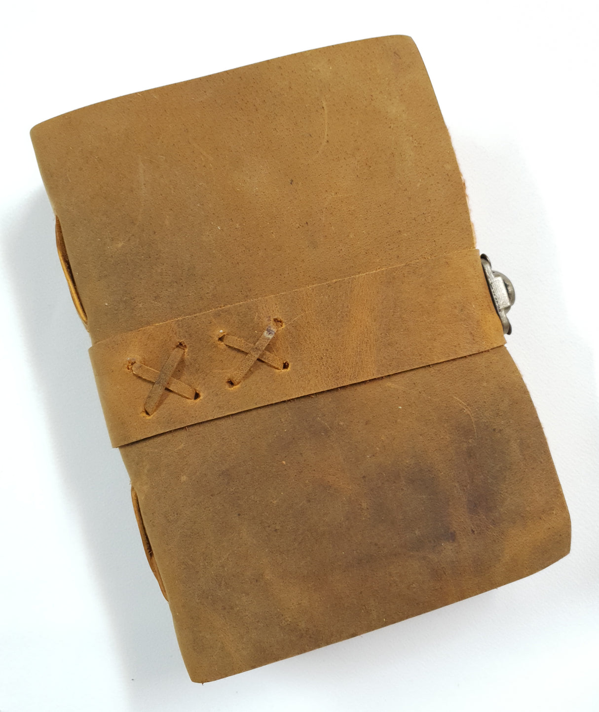Handmade leather-bound Journal - ER