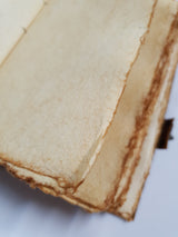 Handmade leather-bound Journal - ER