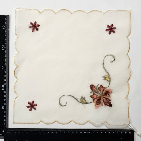 Embroidered Fabric Square - MY