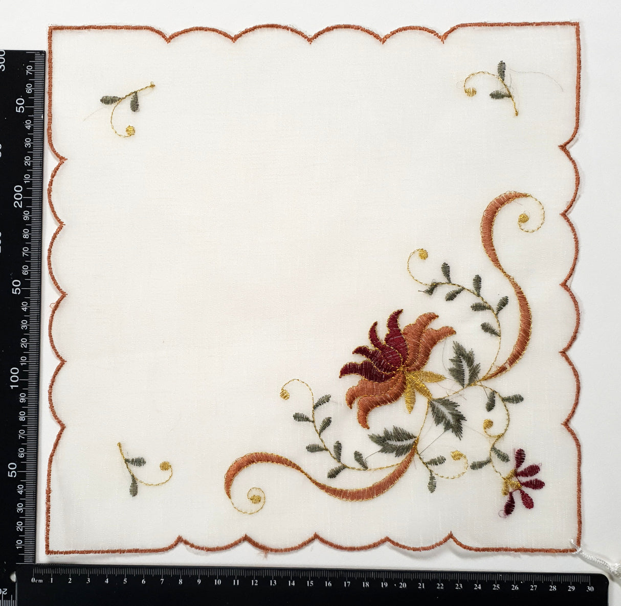 Embroidered Fabric Square - NA