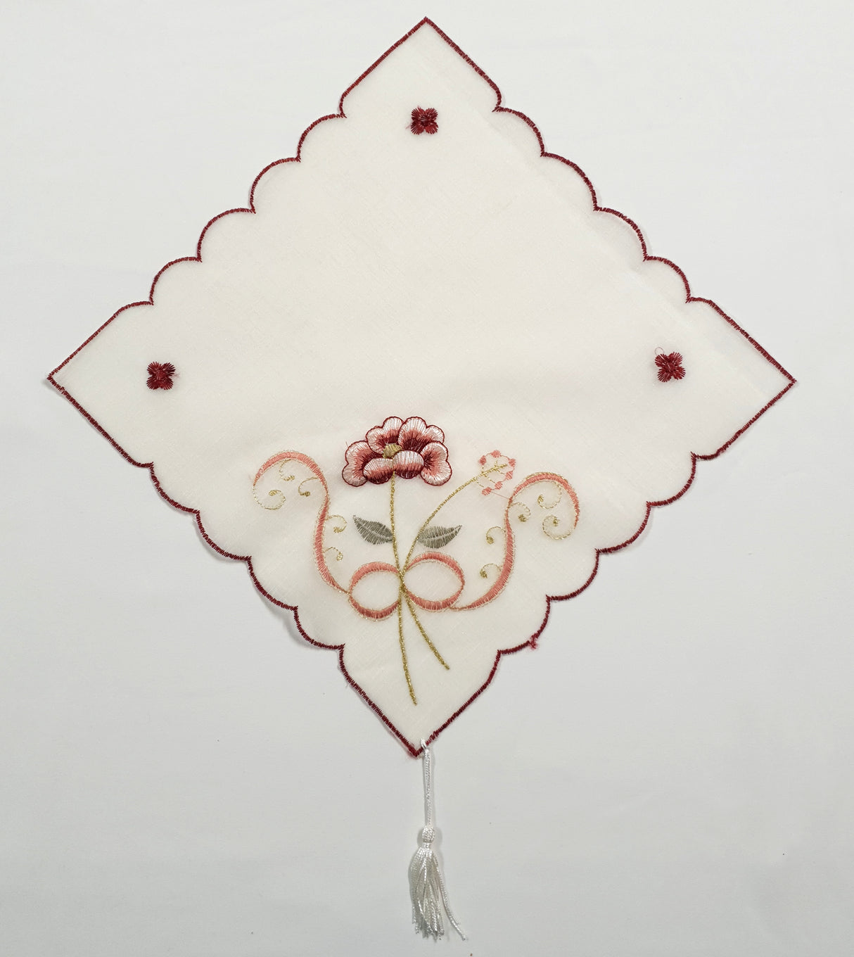 Embroidered Fabric Square - MZ