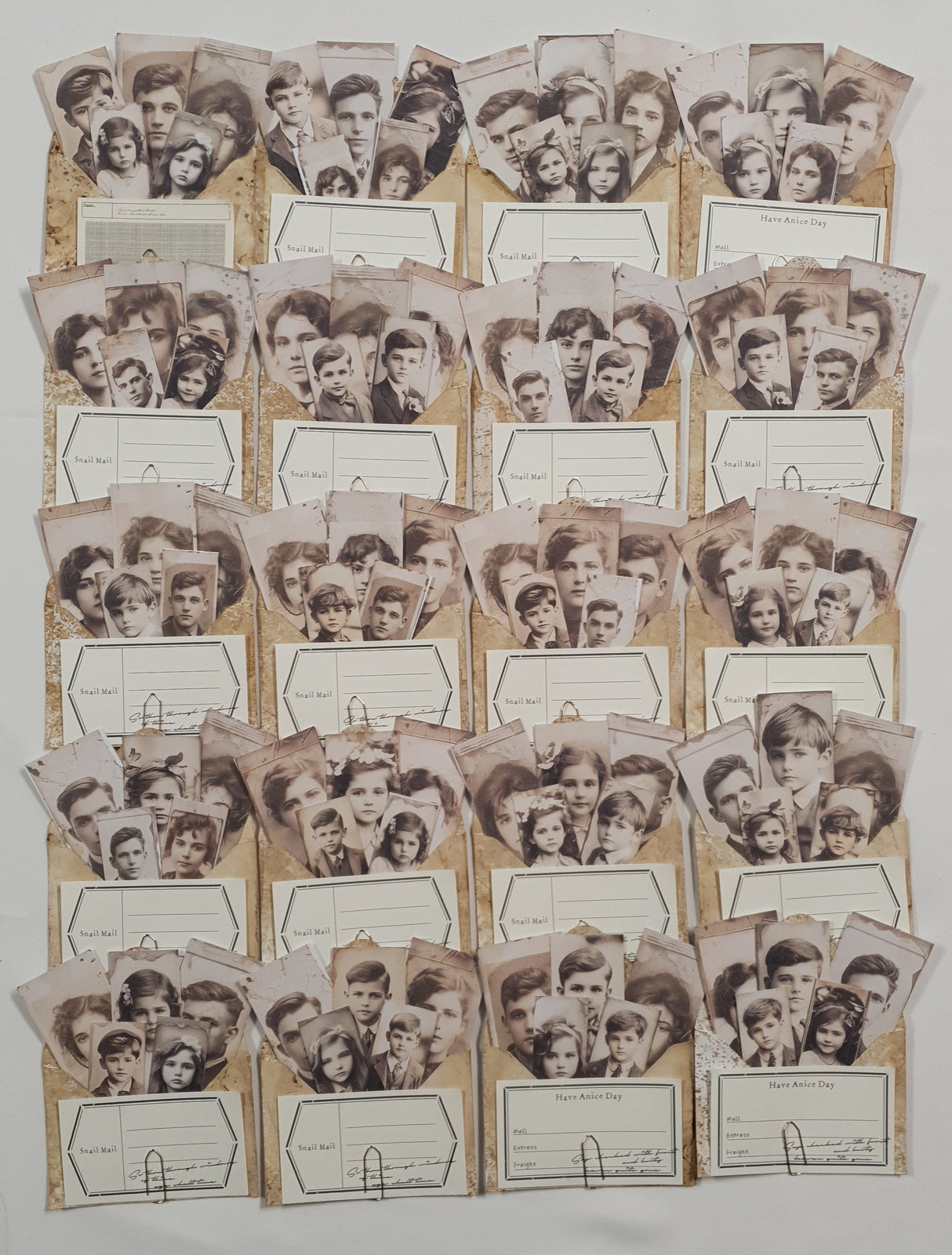 Mini Envelope of Image Strips - GP - Picked at Random